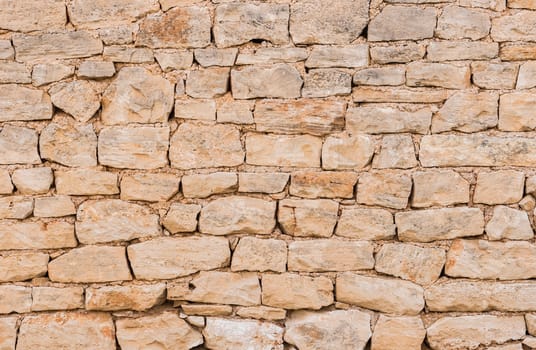Natural vintage stone wall background texture, close-up