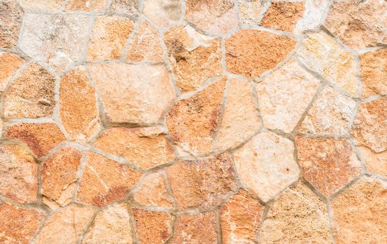 Stone wall background texture, structure close-up