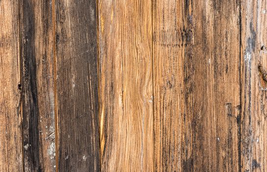 Old wooden boards background texture with copy space