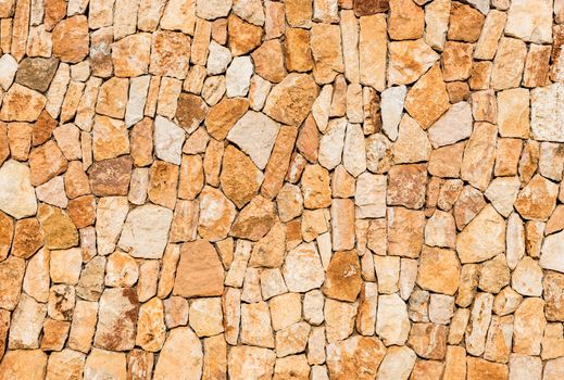 Natural vintage stone wall background texture, close-up