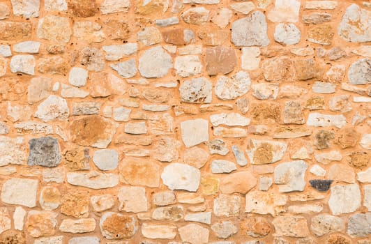 Stone wall background texture, structure close-up