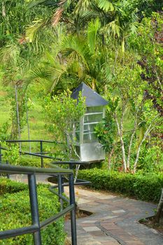 Regina Rica Rosarii curved path way in Tanay, Rizal, Philippines