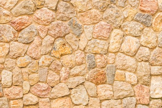 Stone wall background texture, structure close-up