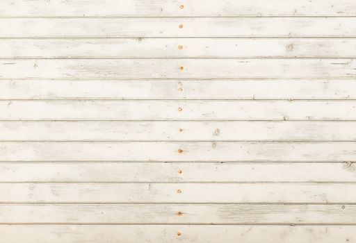 Old white painted wood for background texture