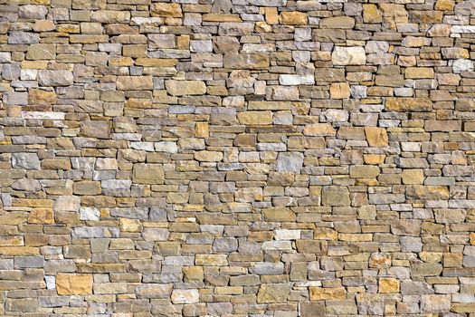 Brick wall texture background, material of industry building construction.