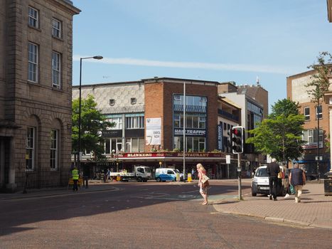 BELFAST, UK - CIRCA JUNE 2018: View of the city of Belfast