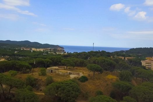 The Mediterranean coast in Spain. Spain's courts by the sea.