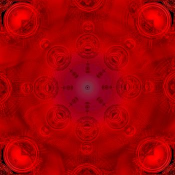 Red abstract background for design. Gradient wallpaper.