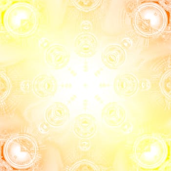 Yellow abstract background for design. Gradient wallpaper.