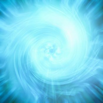 Blue and black abstract background for design with radial blur. Electric storm.