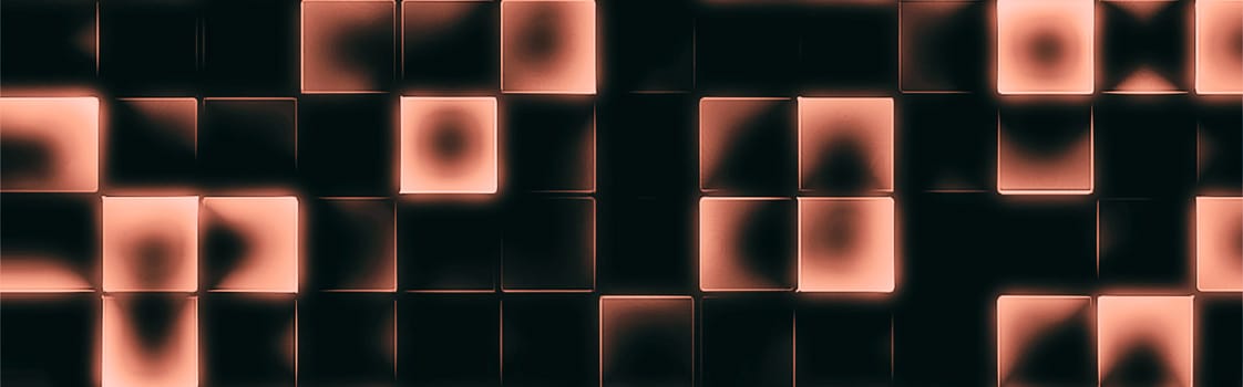 Abstract background for web design with sqares. Colorful gradient.