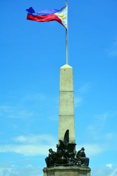 MANILA, PH - JULY 6: Rizal Park statue on July 6, 2016 in Manila, Philippines.