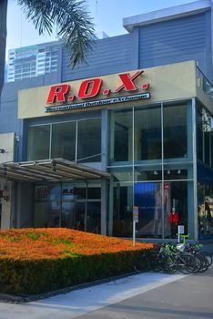 TAGUIG, PH - OCT. 1: R.O.X. Facade on October 1, 2016 in Bonifacio High Street, Taguig, Philippines. Recreational Outdoor eXchange (R.O.X.) is Southeast Asia's Biggest Outdoor Superstore.