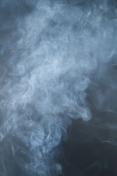 White smoke, black background, used as the background image.