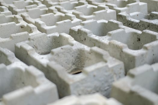 rectangular concrete nano eco block brick. wall bearing structure system