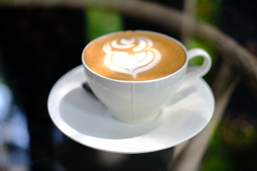 hot cappuccino mocha latte coffee. delicious beverage