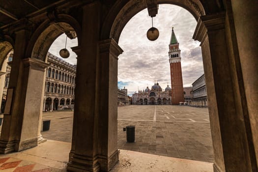 Campanile at Piazza San Marco in Venice