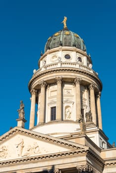 German cathedral at the Gendarmenmarkt in Berlin