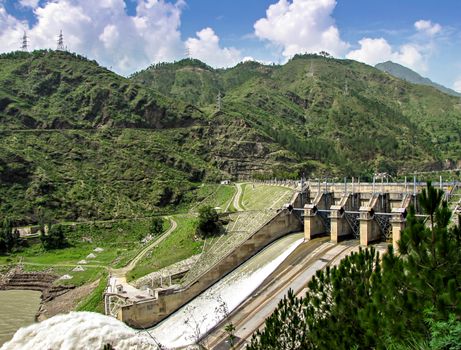 The Pandoh Dam is an embankment dam on the Beas River in Mandi district of Himachal Pradesh, India. Under the Beas Project, it was completed in 1977 & its primary purpose is hydroelectric power making.