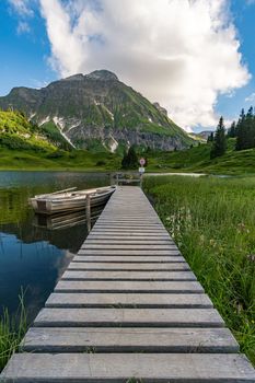 Fantastic hike in the beautiful Lechquellen Mountains - Warth-Schröcken - Bregenzerwald in Vorarlberg