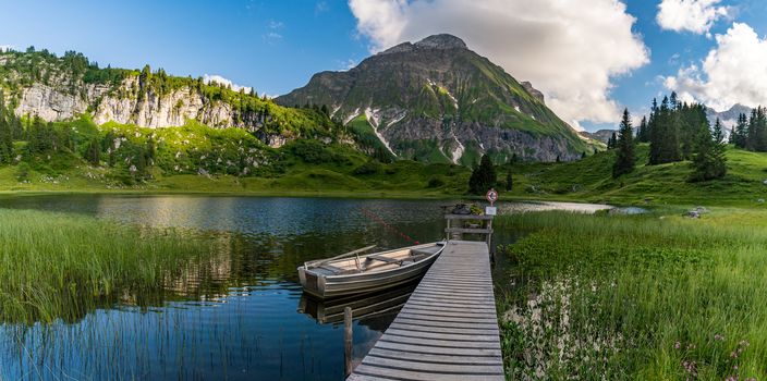 Fantastic hike in the beautiful Lechquellen Mountains - Warth-Schröcken - Bregenzerwald in Vorarlberg