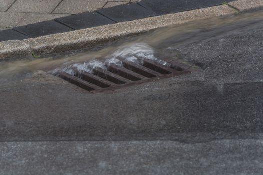 Cover of a rainwater channel