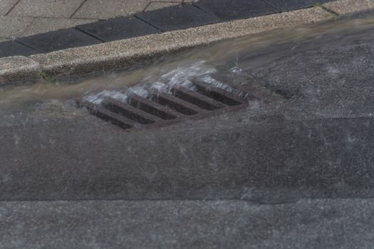 Cover of a rainwater channel