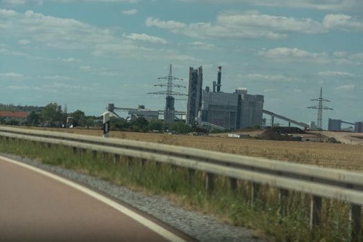 Power station near motorway in Germany.
Focus of the image so wanted.