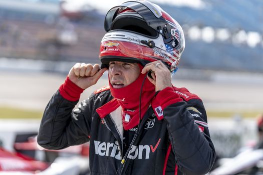 WILL POWER (12) of Toowoomba, Australia qualifies for the Iowa INDYCAR 250s at Iowa Speedway in Newton, Iowa.