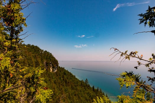 Lions Head lookout, Bruce Trail, Ontario