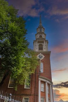 Old Park Street Church in Boaton, Massachusetts