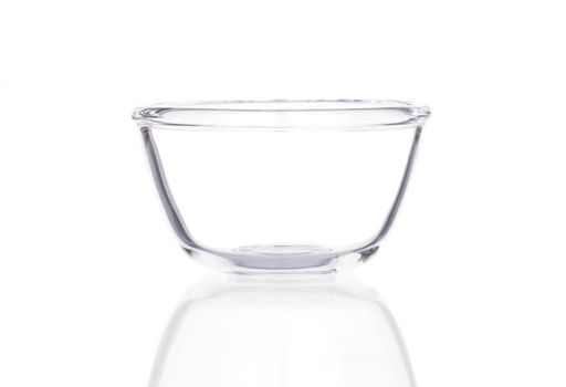 Empty cup isolated on a white background.