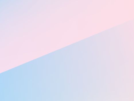 The gradient pastel mixed colours pink, blue trendy banner template background