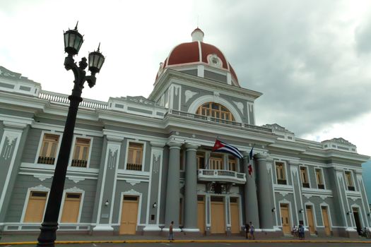 Cienfuegos, Cuba - 1 February 2015: Palacio de Gobierno