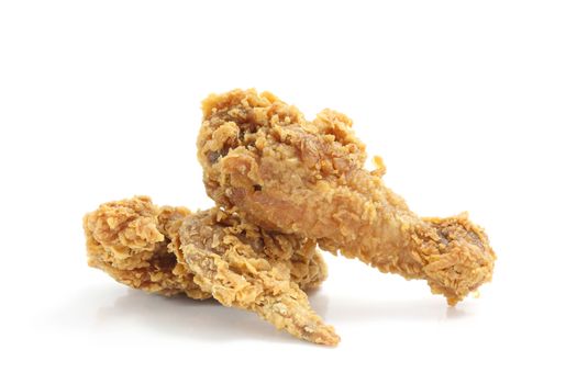 Fried Chicken isolated in white background