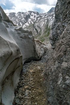 Fantastic hike in the Lechquellen Mountains in Vorarlberg Austria near Lech, Warth, Bludenz