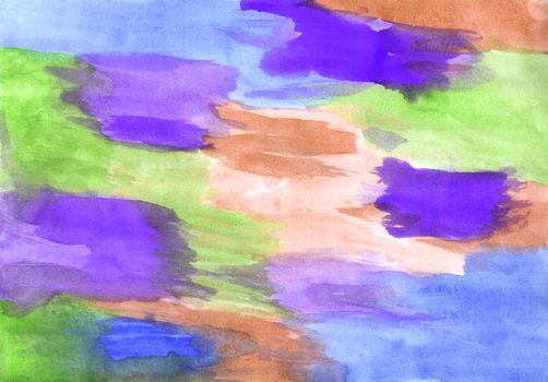 Colorful watercolor color background, abstract color background