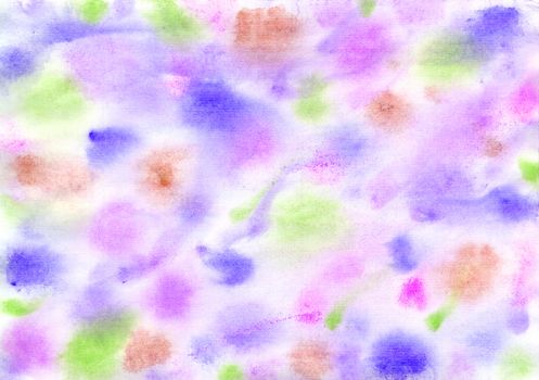 Multicolored colorful watercolor background for design and decoration.