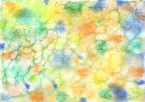 

Multi-colored colorful watercolor background for design and decoration 