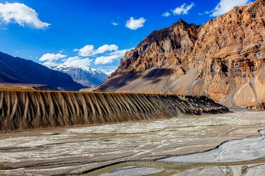 Spiti Valley in Himalayas mountains, Himachal Pradesh, India