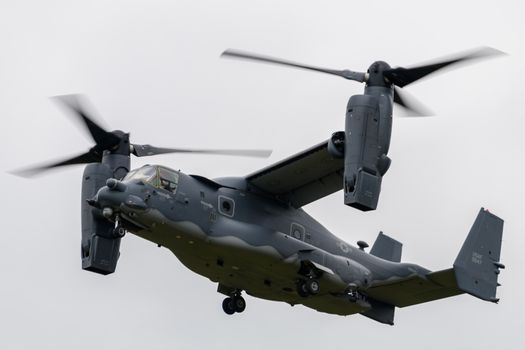 US Air Force Special Operations CV-22 Osprey Tilt rotor aircraft