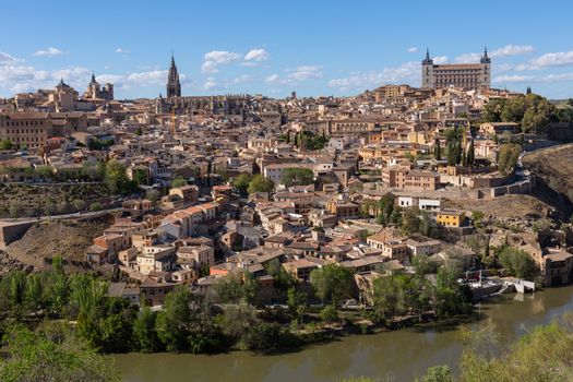 View of Toledo from the Mirador del Valle, Spain