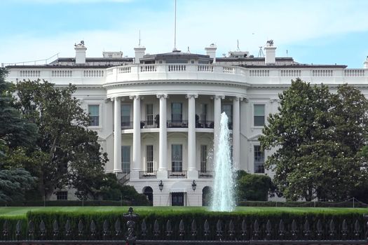 Residence of the President of the United States. The Oval Office. The White House.