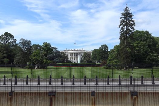 Residence of the President of the United States. The Oval Office. The White House.