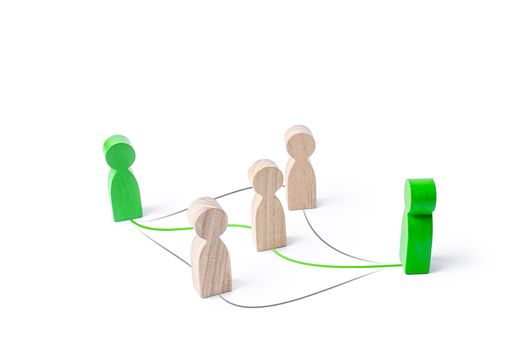 People choose best intermediary for cooperation. Contractor business deal. Experienced negotiator arbitrator. Translator, lawyer. Political diplomatic negotiations communicator. Conflict resolution.