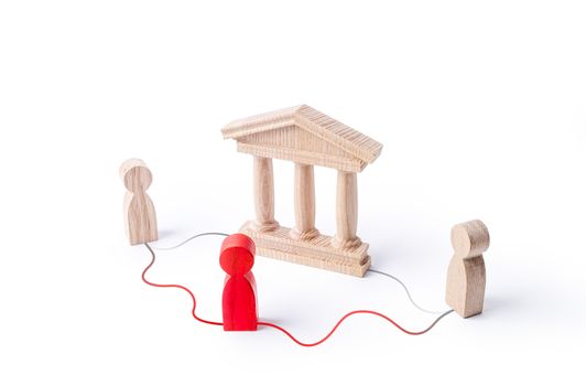 The mediator provides an alternative option for communication between people bypassing the state. Illegal schemes and loopholes in laws, economic crimes tax evasion closing a business deal.