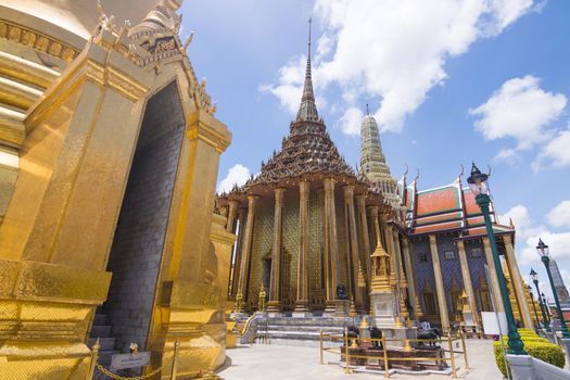 Wat Phra Kaew, Thailand Temple of the Emerald Buddha (officially known as Wat Phra Sri Rattana Satsadaram is regarded as the most important Buddhist temple in Thailand