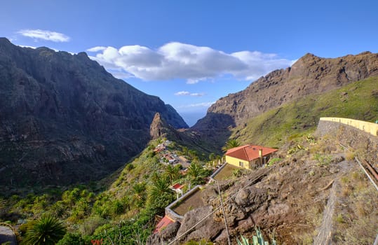 Masca village in Tenerife, Canary Islands, Spain