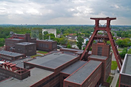 Former coal mine in Essen, Germany.