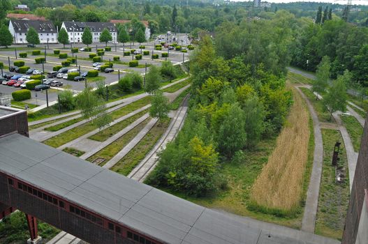 Former coal mine in Essen, Germany.